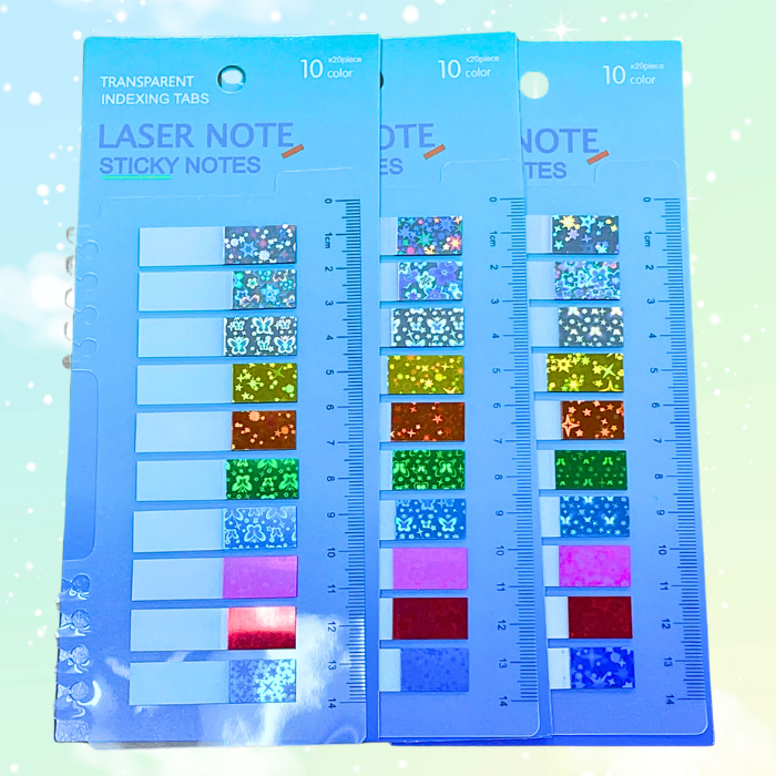 Set 200 Tờ Giấy Phân Trang, Giấy Ghi Chú Depai