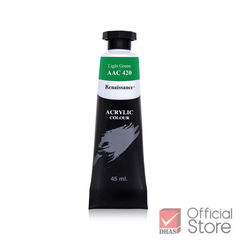 Màu nước acrylic dạng tuýp lớn 45ml Renaissance cao cấp vẽ được trên mọi chất liệu