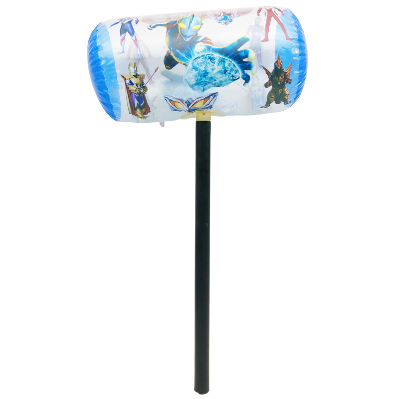Đồ Chơi Búa Bơm Hơi Cầm Tay 1000 Tấn - Chuangchen BB020 - Màu Xanh Dương