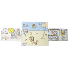 Bộ Tranh Tương Tác Cô Tiên Xanh - Bãi Biển Vũng Tàu