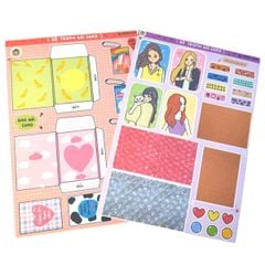 Bộ Tranh Tương Tác Cô Tiên Xanh - Gói Card