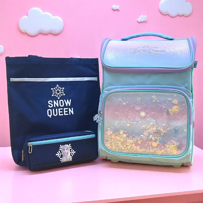 Balo Chống Gù Snow Queen Disney B26024 Chống Nước
