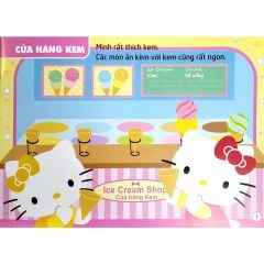 Sticker - Hello Kitty - Kitty Diêm Dúa Làm Công Chúa (3-8 Tuổi) (Tái Bản 2023)