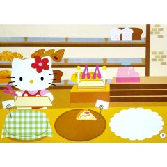 Sticker - Hello Kitty - Kitty Diêm Dúa Làm Công Chúa (3-8 Tuổi) (Tái Bản 2023)