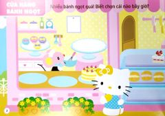 Sticker - Hello Kitty - Kitty Ham Vui, Mở Tiệc Thôi (3-8 Tuổi) (Tái Bản 2023)