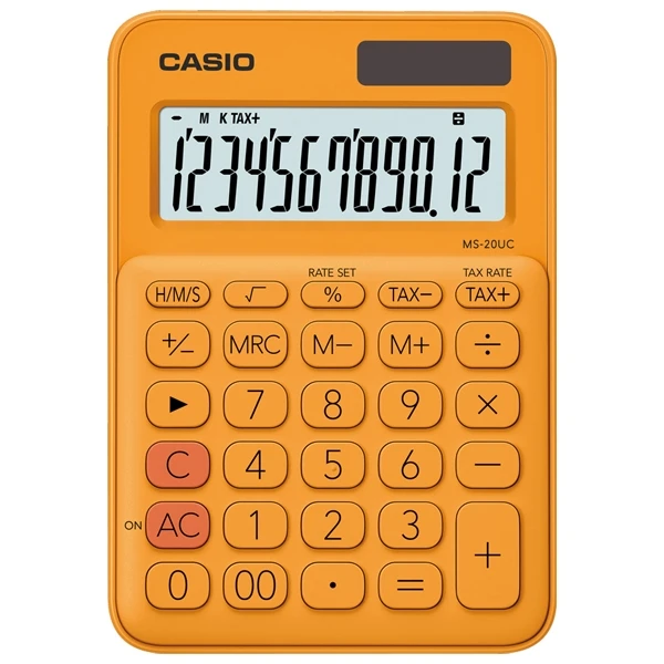Máy Tính Văn Phòng Casio MS 20UC - RG + Bút Ngẫu Nhiên