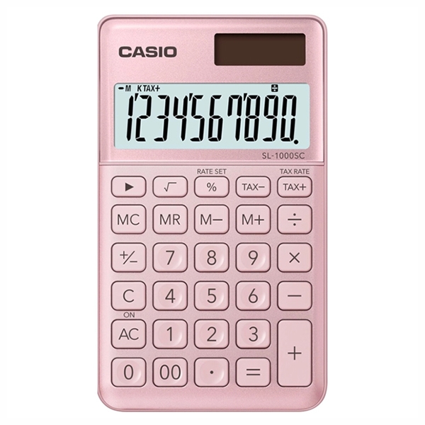 Máy Tính Văn Phòng Casio SL 1000SC - PK + Bút Ngẫu Nhiên