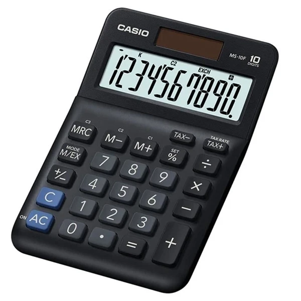 Máy Tính Văn Phòng Casio MS - 10F + Bút Ngẫu Nhiên