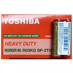 2 Pin AAA Toshiba Heavy Duty 1.5V R03KG SP-2