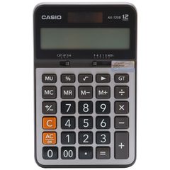 Máy Tính Văn Phòng Casio AX - 120B - W-DC + Bút Ngẫu Nhiên