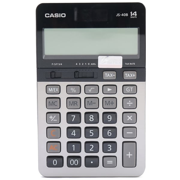 Máy Tính Văn Phòng Casio Js40B + Bút Ngẫu Nhiên