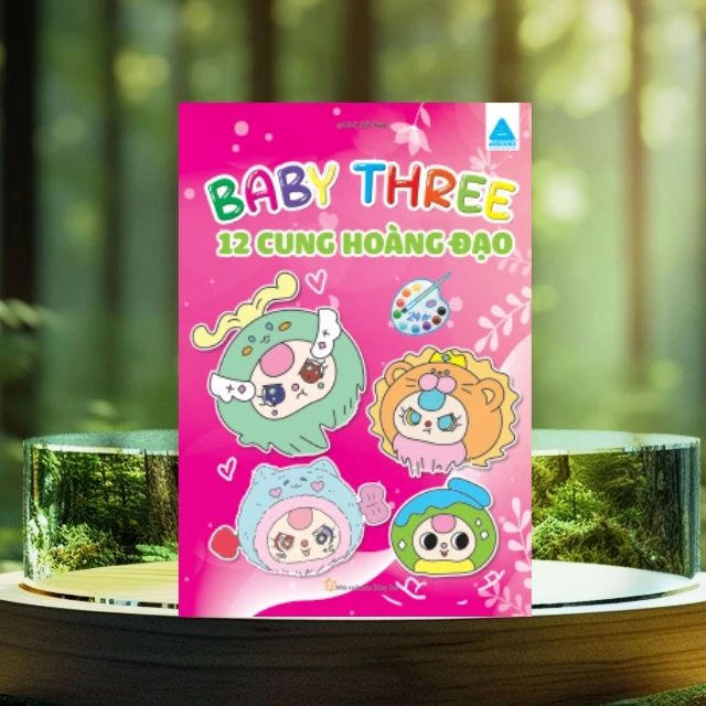 Baby Three Sách Tô Màu 12 Cung Hoàng Đạo