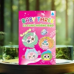 Baby Three Sách Tô Màu 12 Cung Hoàng Đạo