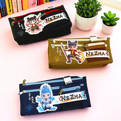 Hộp Bút Học Sinh Vải Canvas Họa Tiết Natra