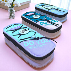 Hộp Bút Học Sinh Vải Canvas Nice Days Cho Nữ Sức Chống Nước Nhiều Màu