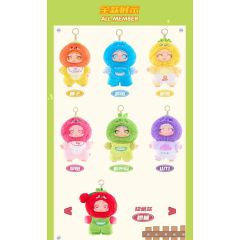 Baby Three Thú Bông Duck Colorful Fresh Fruit (Blindbox Chính Hãng)