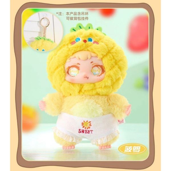 Baby Three Thú Bông Duck Colorful Fresh Fruit (Blindbox Chính Hãng)