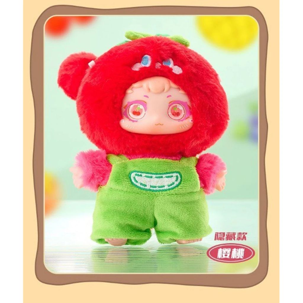 Baby Three Thú Bông Duck Colorful Fresh Fruit (Blindbox Chính Hãng)