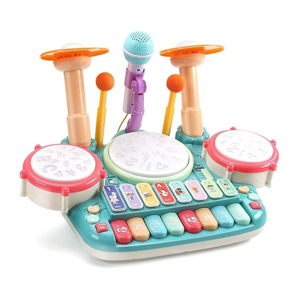 Đồ Chơi Bộ Trống Kèm Piano Vui Nhộn Drum And Piano - Peek A Boo PAB003