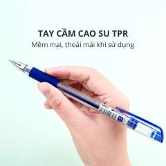 Bút Gel 0.5 mm - Deli E6600S-XD - Mực Xanh