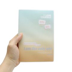 Sổ Bìa Nhựa A5 - Kẻ Ngang - 152 Trang 80gsm - Depai A5-82-27 - Mẫu 2