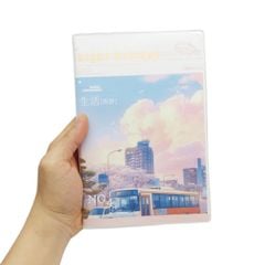 Sổ Bìa Da A5 - Kẻ Ngang - 240 Trang 80gsm - Depai A5-84-13 - Mẫu 2