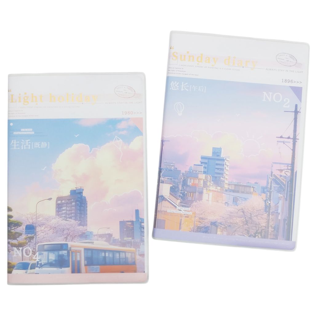 Sổ Bìa Da A5 - Kẻ Ngang - 240 Trang 80gsm - Depai A5-84-13 - Mẫu 2