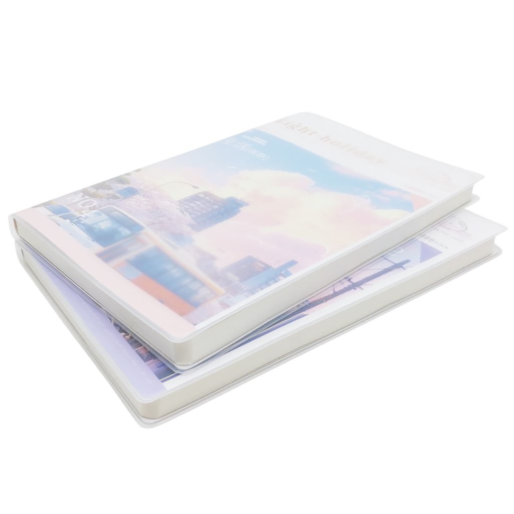 Sổ Bìa Da A5 - Kẻ Ngang - 240 Trang 80gsm - Depai A5-84-13 - Mẫu 2