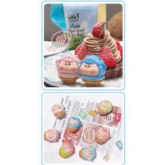 Baby Three Thú Bông DUDU Animal Ice Cream Mini (Blindbox Chính Hãng)