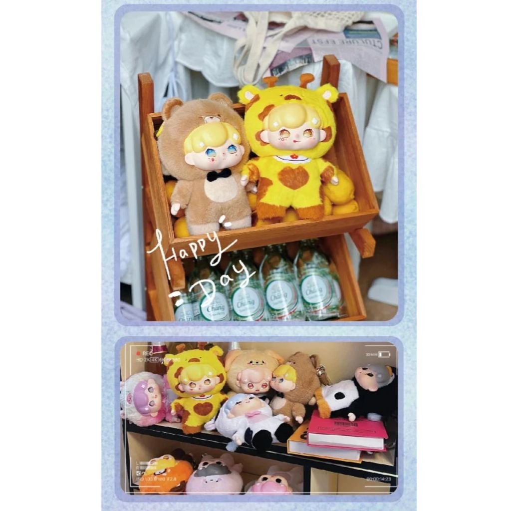 Baby Three Thú Bông Billie's Pajama Party V2 (Blindbox Chính Hãng)