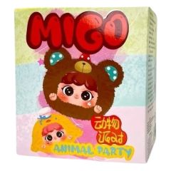 Baby Three Thú Bông Migo Animal Party (Blindbox Chính Hãng)