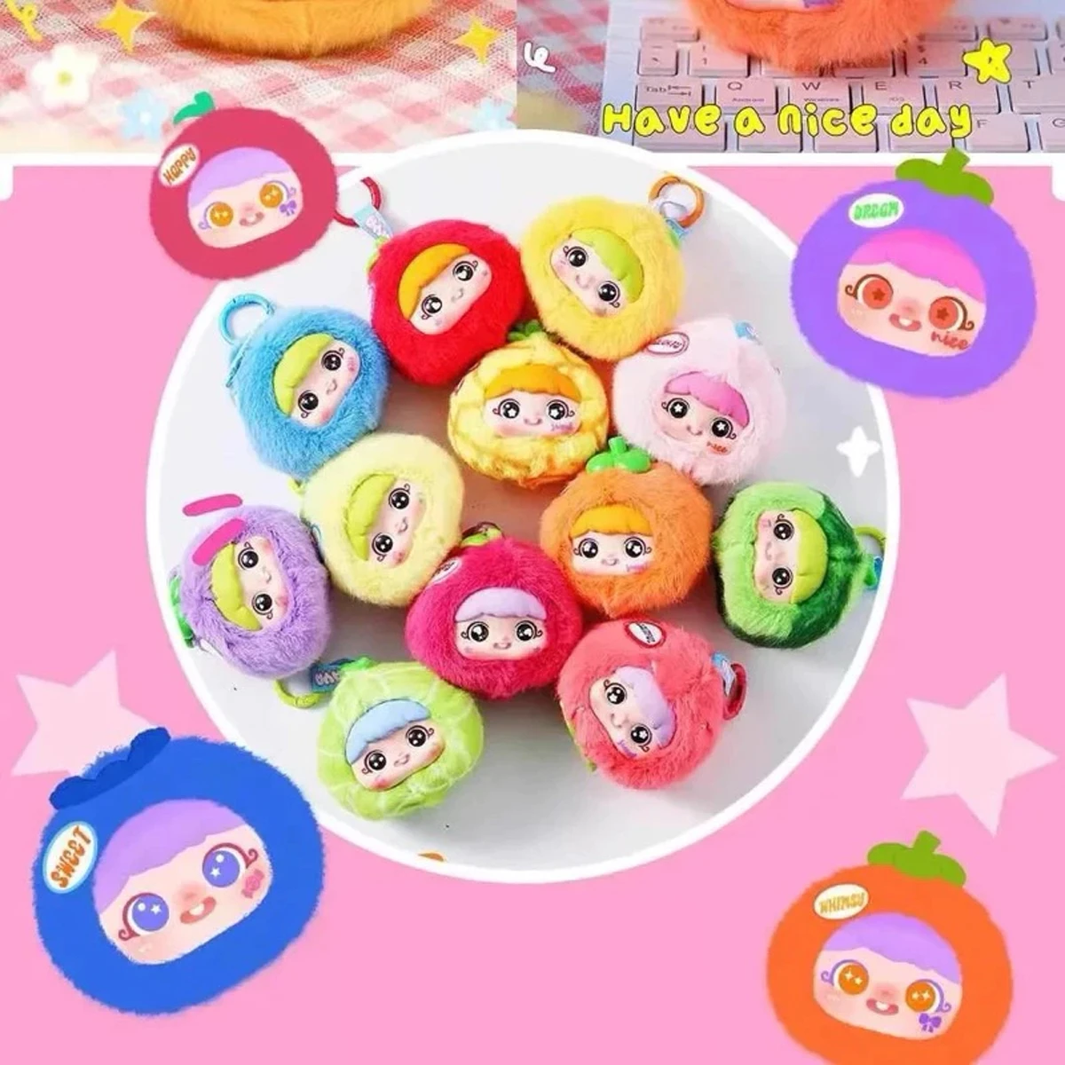 Baby Three Thú Bông Yaya Fun Fruit A50 (Blindbox Chính Hãng)