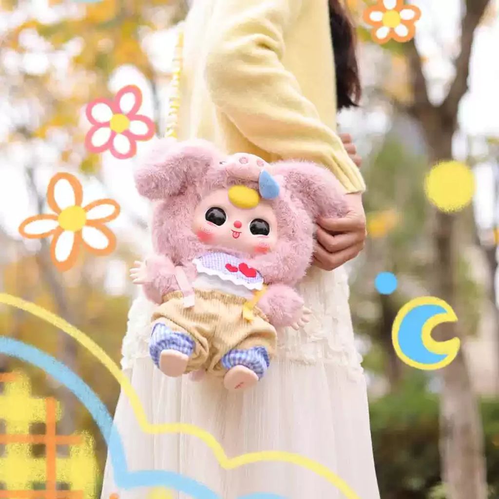 Baby Three Thú Bông Big Plush Animal Ver 2 400% (Blindbox Chính Hãng)