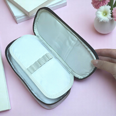 Hộp Bút Học Sinh Vải Dễ Thương Cho Nam Sức Chứa Lớn Chống Nước Đa Năng Nhiều Màu
