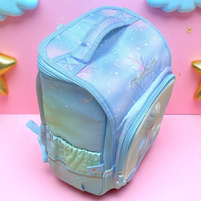 Ba Lô Chống Gù Tiểu Học Elsa Disney FP8671B2 Chống Nước Cao Cấp