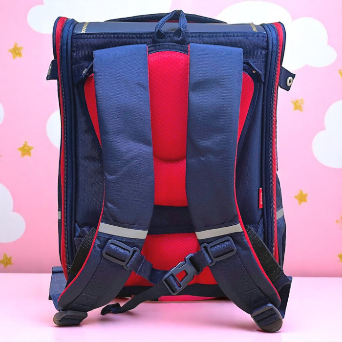 Balo Chống Gù Captain America Disney B26029 Học Sinh Tiểu Học Cho Bé Trai, Chống Nước, Bảo Vệ Cột Sống