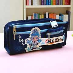 Hộp Bút Học Sinh Vải Canvas Họa Tiết Natra
