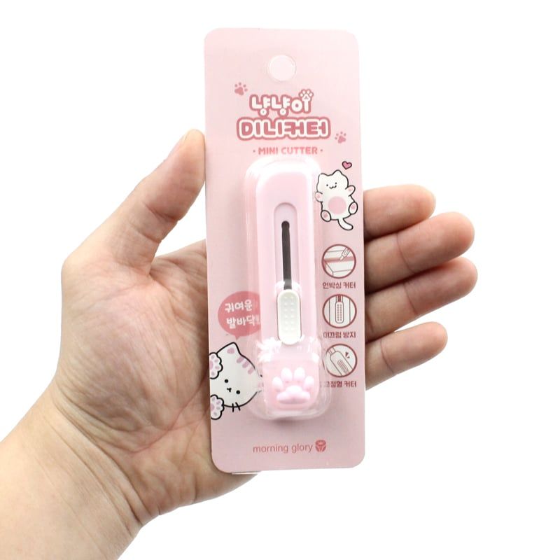 Dao Rọc Giấy Mini Cutter - Morning Glory 31010-20135 - Màu Hồng