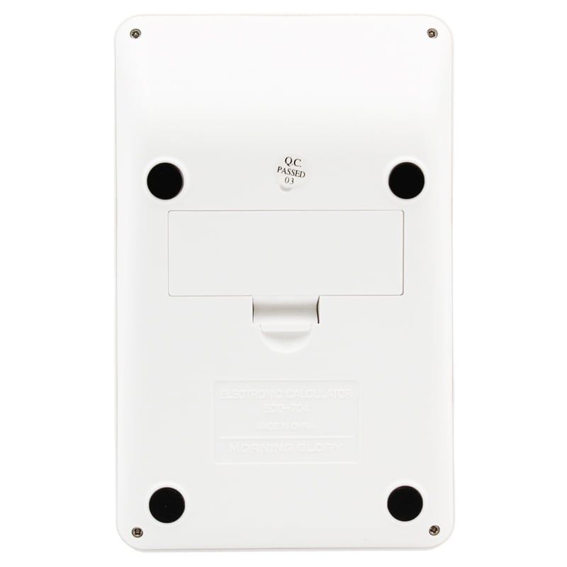 Máy Tính Cầm Tay Bium ECD 704 - Morning Glory 42000-20141 - Màu Trắng