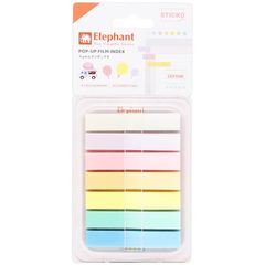 Giấy Note 7 Màu 45 x 8 mm - Elephant ELP24 - Cotton (140 Tờ)