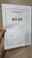 Bao Thư Hồ Sơ A4 Trắng