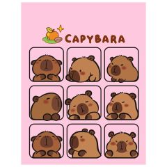 Tập Học Sinh Capybara - 4 Ô Ly - 96 Trang 120gsm - The Sun 01