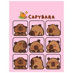 Tập Học Sinh Capybara - 4 Ô Ly - 96 Trang 120gsm - The Sun 01