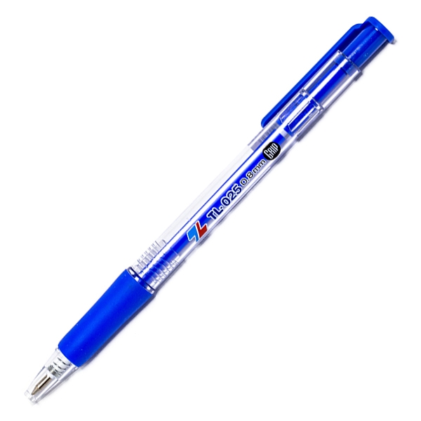 Bút Bi Grip 0.8 mm Thiên Long TL-025 - Mực Xanh