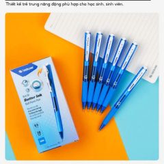 Bút Bi 0.5 mm Laris - Thiên Long TL-095 - Mực Xanh