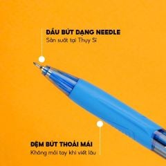 Bút Bi 0.5 mm Laris - Thiên Long TL-095 - Mực Xanh