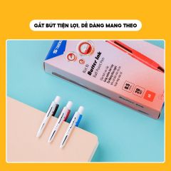Bút Bi 0.5 mm Laris - Thiên Long TL-095 - Mực Xanh