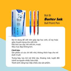 Bút Bi 0.5 mm Laris - Thiên Long TL-095 - Mực Xanh