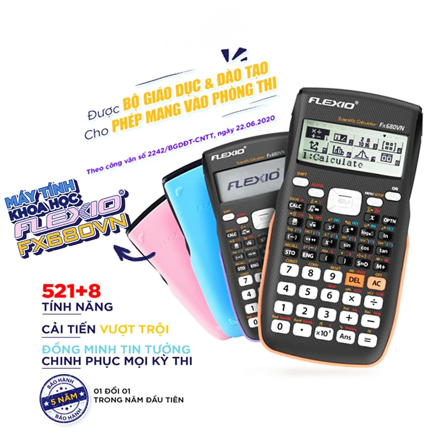 Máy Tính Flexio FX680VN - Nắp Hồng