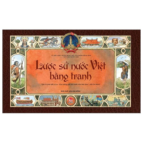Lược Sử Nước Việt Bằng Tranh (Tái Bản 2024)